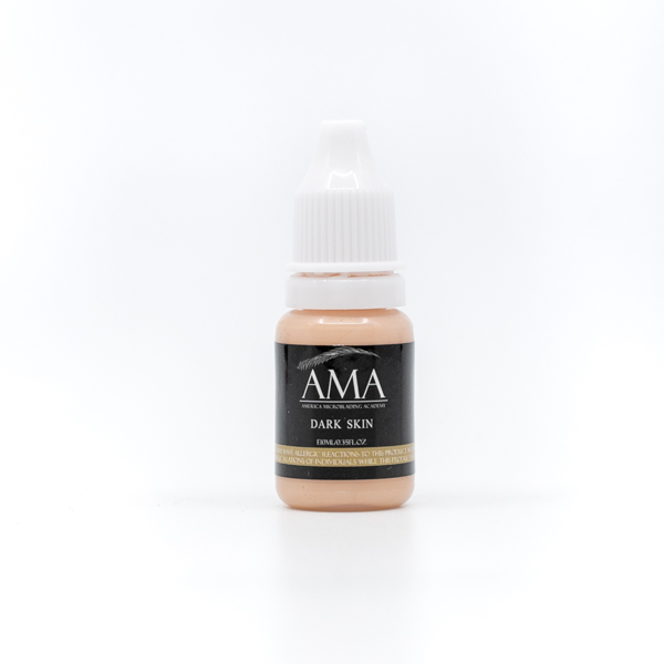 AMA Dark Skin Pigment with a white background