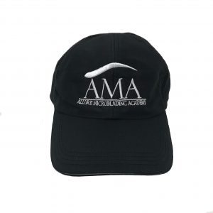 AMA Embroidered Performance Cap in black color